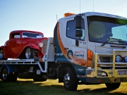 asrf hotrod on back on perth quality towing truck perth hotrod and street machine spectualar